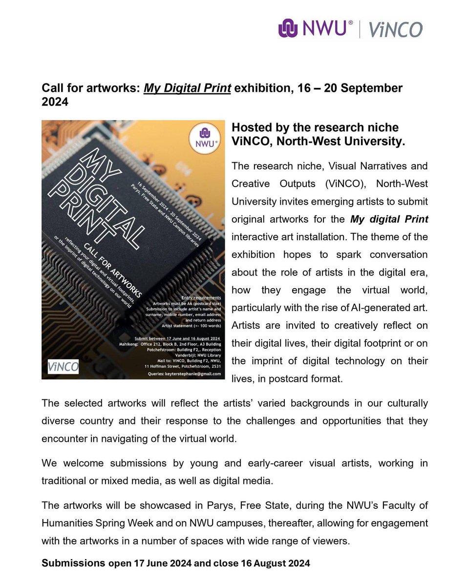 NWU Gallery tweet media