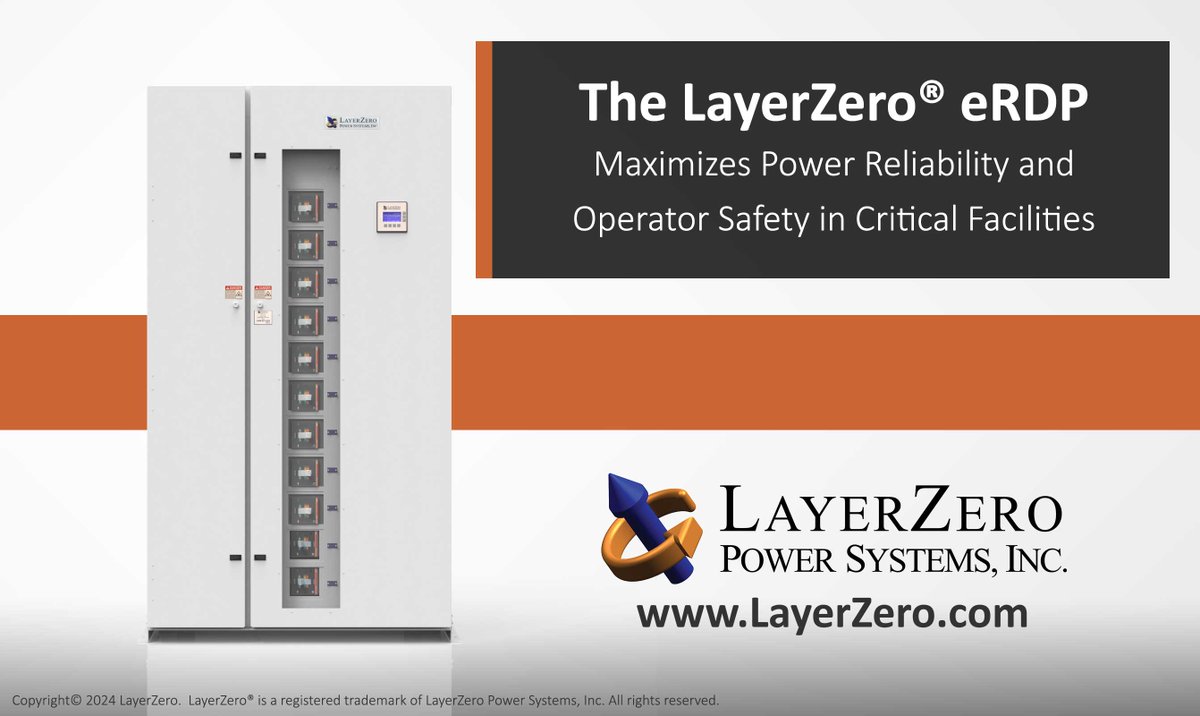 LayerZero's tweet image. The LayerZero® eRDP. Web-enabled remote panel with subfeed breakers for reliable power &amp;amp; operator protection. 

• Built for rock-solid power reliability  
• IP-20 Rated SafePanel® Panel Board 

Learn more: layerzero.com 
#ElectricalSafety #LayerZero #eRDP #Layer0 #L0