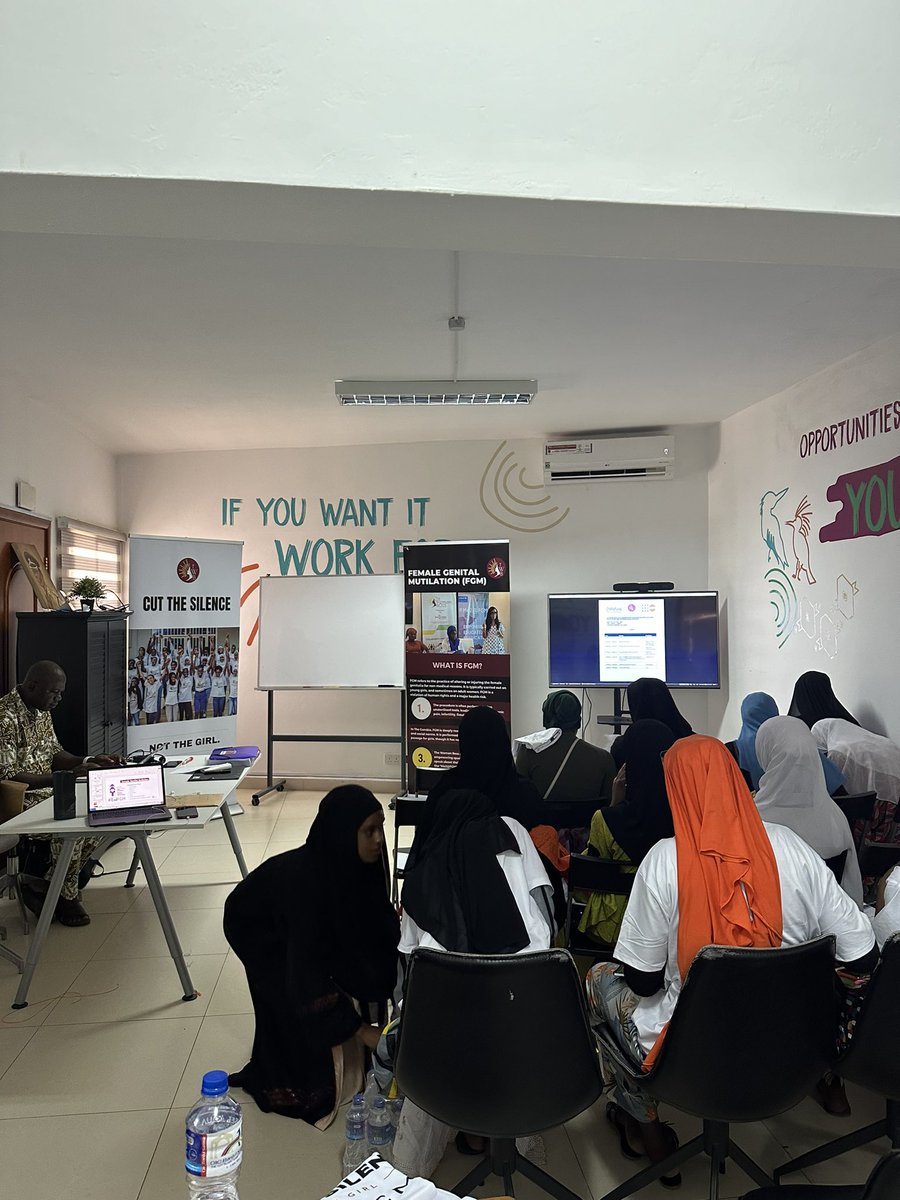 Today we are facilitating a workshop on #FGM for out of school girls. The premise of the workshop is to teach and inform young girls on the risks of FGM, body autonomy, and empowerment. 

#Me2AtFGM 

Initiative supported by <a href="/UNFPATheGambia/">UNFPA in The Gambia</a> in collaboration with <a href="/ChildFundGambia/">ChildFund The Gambia</a>