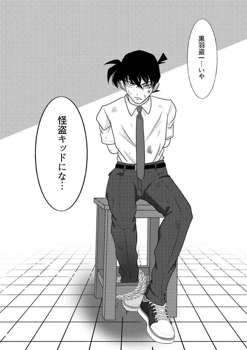 7/28秘密の裏稼業の新刊です!!
快斗と平次で新一を助けに行く話。

A5/36p/全年齢

1/3 