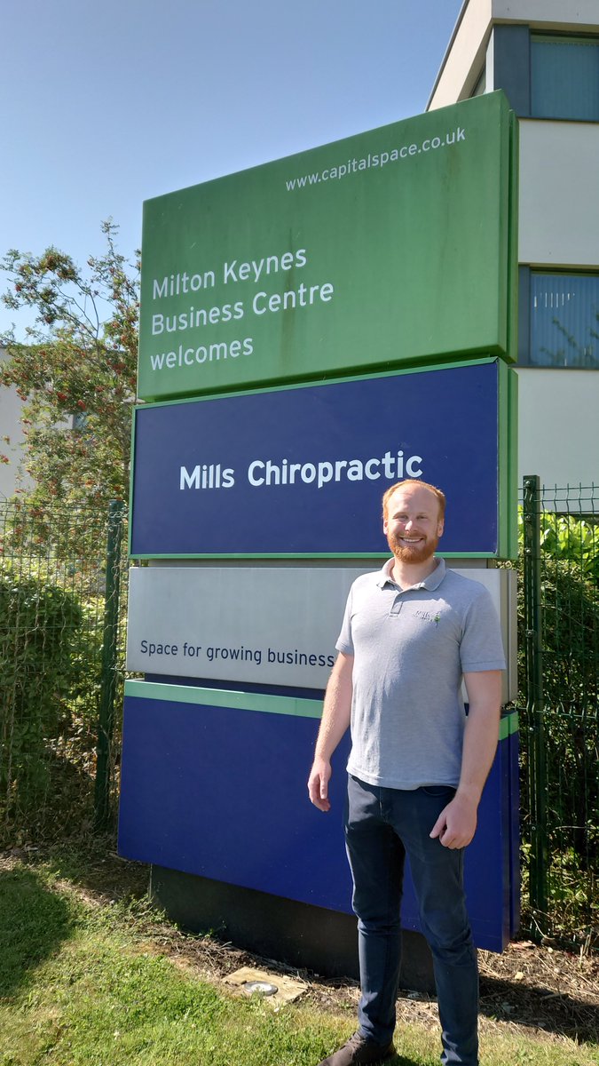 Matt has settled in well as a new customer of ours and comes highly rated by his clients. If you are in need of a chiropractic fix, why not check his website and book in: Mills Chiropractic - The Chiropractor, Milton Keynes, Buckinghamshire
#Newcustomer #Business #MiltonKeynes