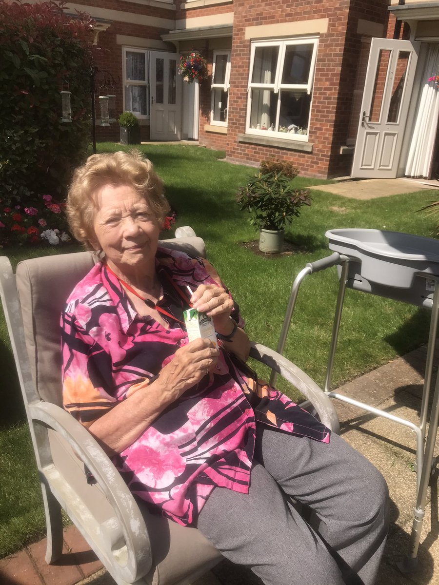 The Manor House, Knaresborough (@manorhouseknare) on Twitter photo Well this is a first for us <a href="/anchorzestwell1/">anchorzestwellbeing</a> in the garden!
We decided to move our chair based exercise from Chester’s into the great outdoors.
We stopped for quick juice break to maintain hydration, and then we enjoyed some more, even our maintenance man Jim joined in! Well this is a first for us <a href="/anchorzestwell1/">anchorzestwellbeing</a> in the garden!
We decided to move our chair based exercise from Chester’s into the great outdoors.
We stopped for quick juice break to maintain hydration, and then we enjoyed some more, even our maintenance man Jim joined in!