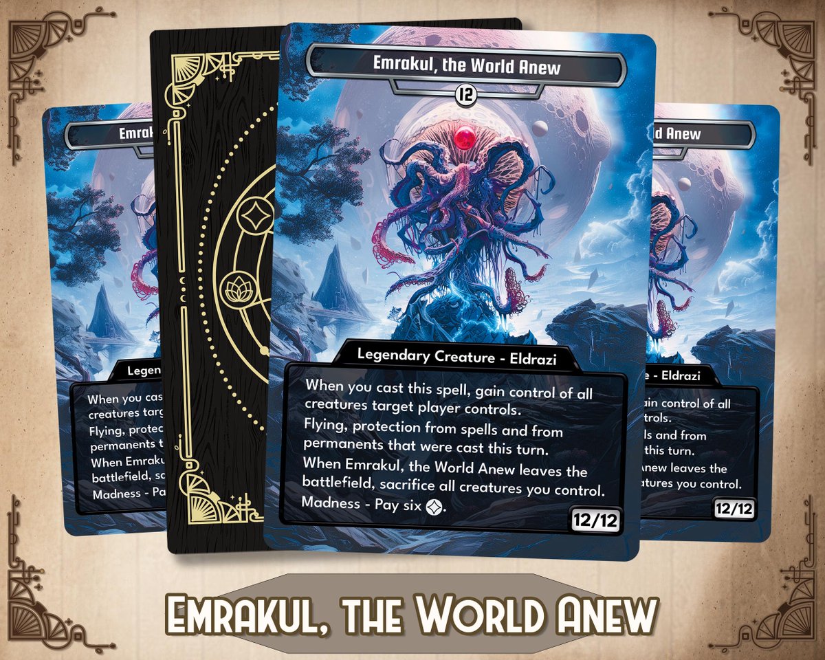 Magical_Proxy's tweet image. Are you looking for High Quality proxys to protect your expensive cards? Find yours in my shop.

#MTGArt #MTGPauper #MagicTheGathering #cEDH #MTGArena #mtgsecretlair #MTGEDH #EDH #Mtgproxy #MTGPioneer #art #mtgfinance #mtgalter #MTG #MTGThunder #mtgjp #MTGThunder #mtgpauper