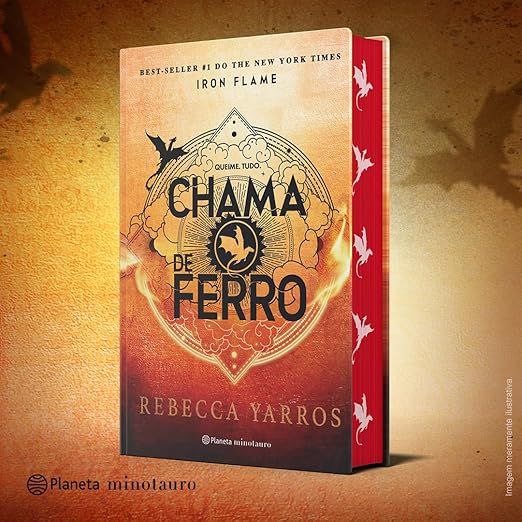 promodelivro's tweet photo. 💛Pré-Venda Amazon 
 
📚Chama de Ferro - Edição Especial (capa dura)
💵R$179,90
🛒https://t.co/a6qoaJiS0E

📚Chama de Ferro (capa comum) 
💵R$99,90
🛒 https://t.co/SvQnrCNtty

A esperada sequência de "Quarta Asa". Lançamento: 19/08 https://t.co/S3KZCltwn1