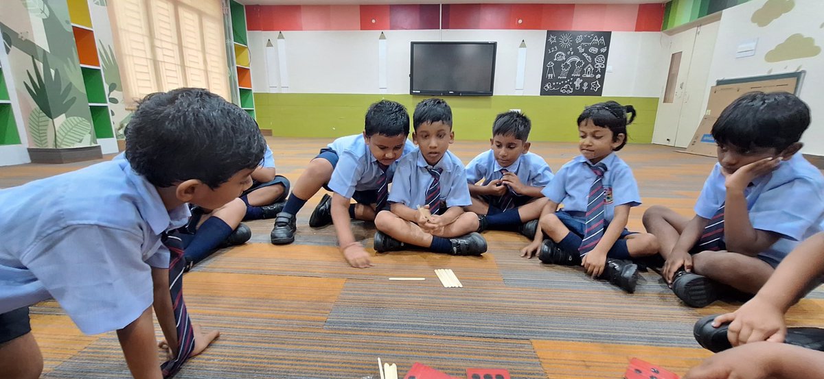 KTGlobalSchool's tweet photo. Math magic happens when hands get involved!
Our #KTGS Class 1 students explore subtraction through engaging, hands-on activities that make learning fun and interactive. Watch them dive into the world of numbers with enthusiasm and creativity! https://t.co/nMrIKDMBCw