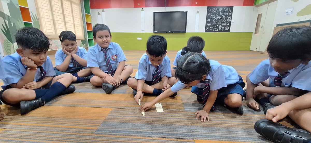 KTGlobalSchool's tweet photo. Math magic happens when hands get involved!
Our #KTGS Class 1 students explore subtraction through engaging, hands-on activities that make learning fun and interactive. Watch them dive into the world of numbers with enthusiasm and creativity! https://t.co/nMrIKDMBCw