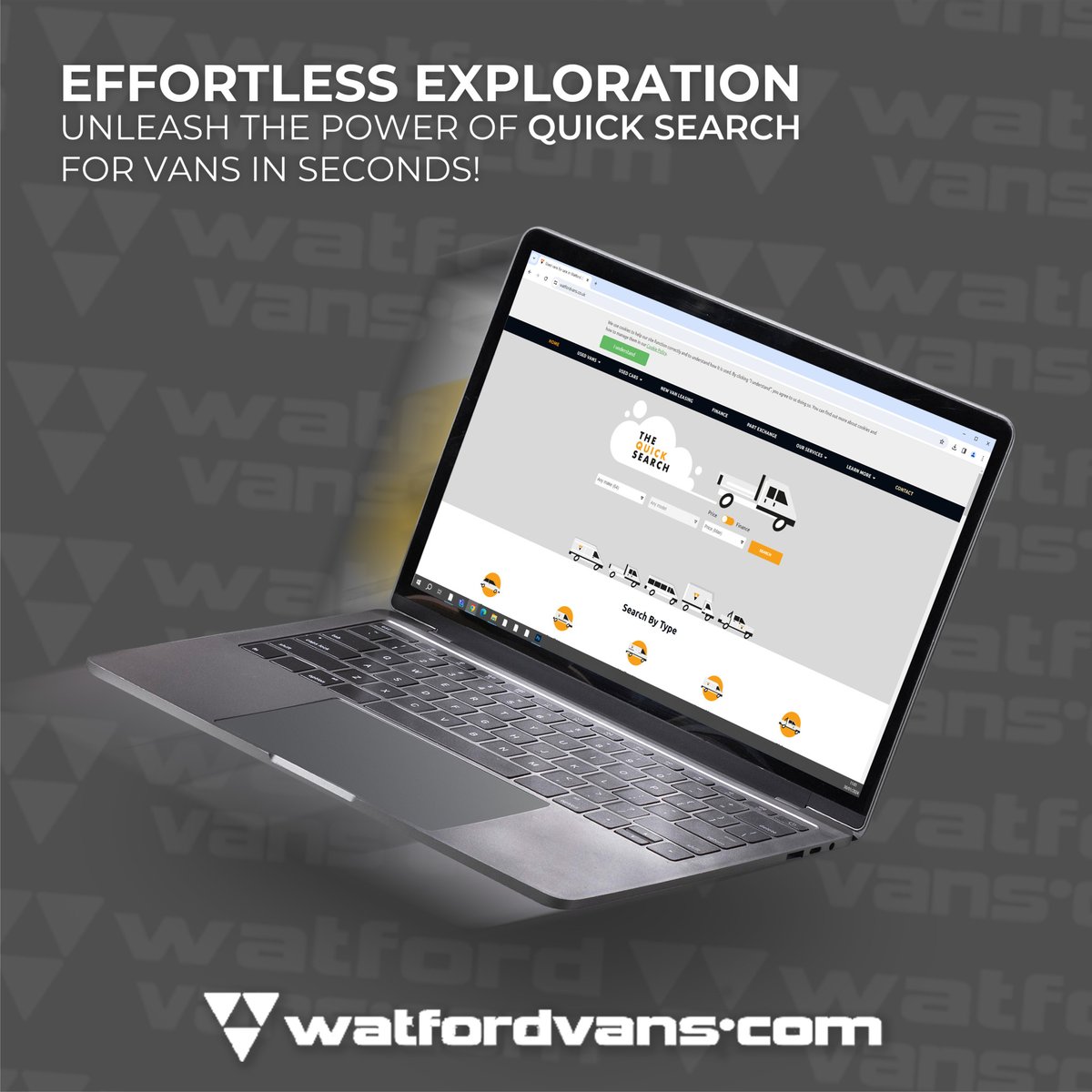 watfordvans's tweet image. There is nothing more precious than time. ⏱️

Seamlessly search for your new #van today with our easy-to-use #QuickSearch function. 🚐

Search, discover and conquer the road in style. 😎

Visit our website today!

watfordvans.co.uk 🔗

#WatfordVans
