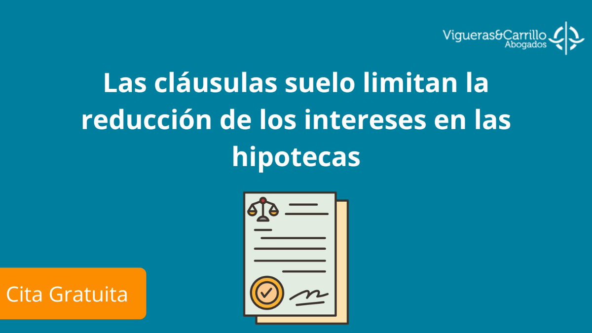 Las cláusulas suelo limitan la reducción de los intereses en las hipotecas. Su reclamación puede resultar en la devolución de cantidades pagadas en exceso. #CláusulasSuelo