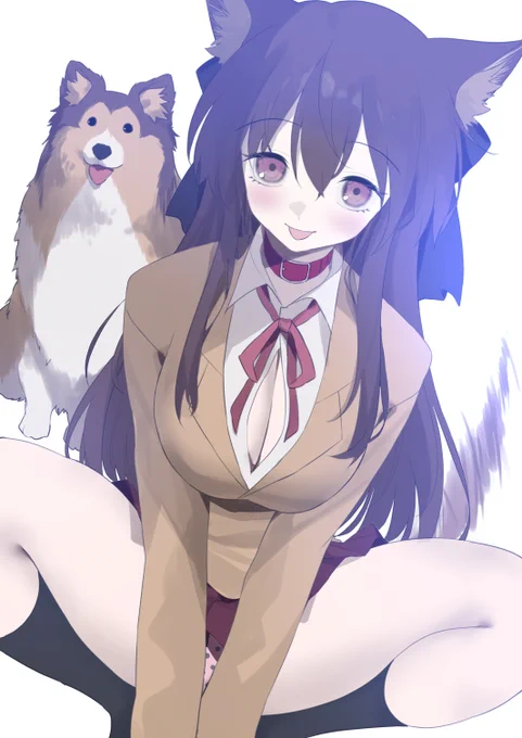 <お知らせ> シャドウバンされたきっかけにケモノとケモ耳の投稿を分けるという意味で今後しばらくケモ耳女子のイラスト投稿はこちらのアカウント また元に戻す可能性もありますが温かい目で見守っていただけると幸いです