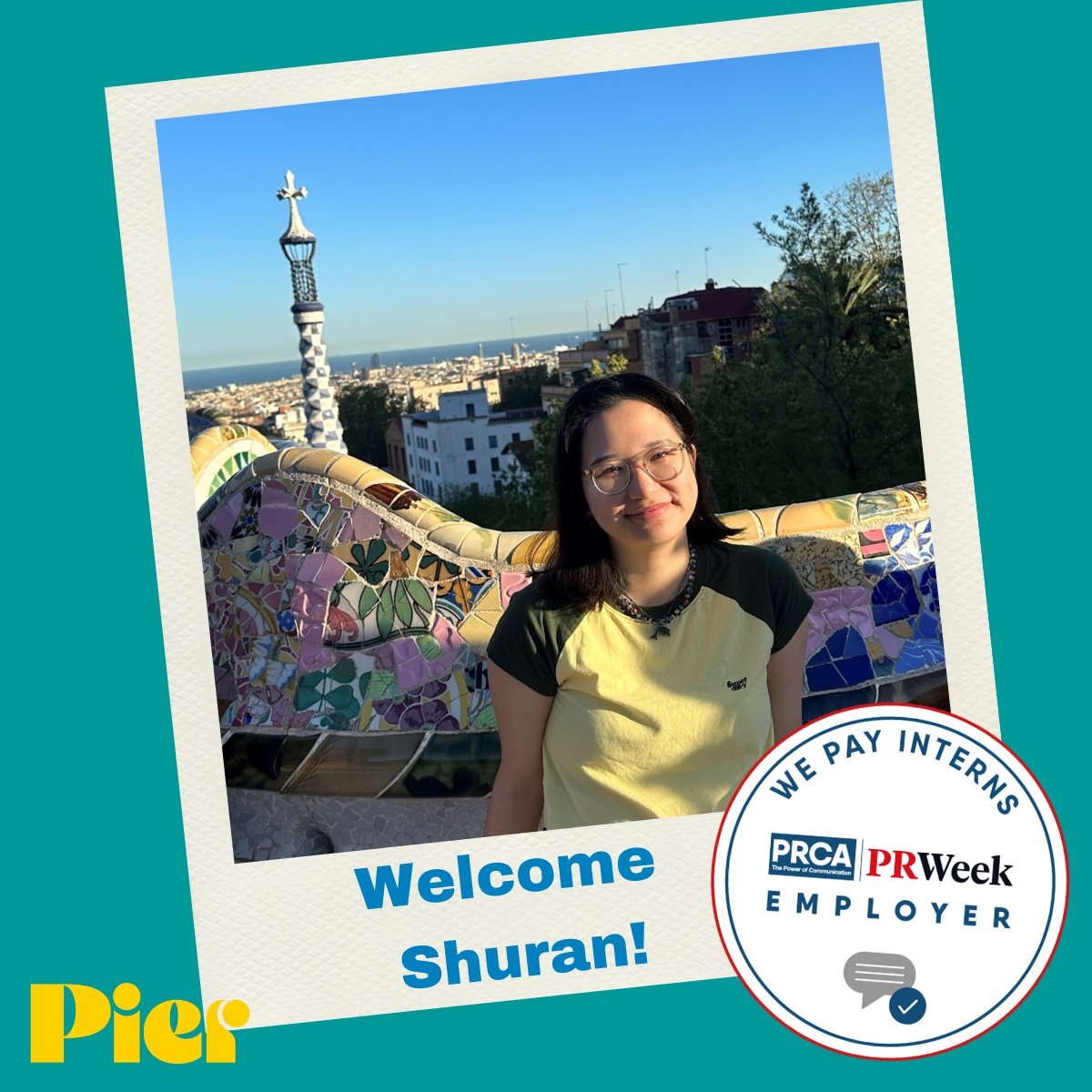 Pier (@pierweare_uk) on Twitter photo Pier welcomes a summer intern every year via the <a href="/TaylorBennett_F/">Taylor Bennett Foundation</a> Summer Stars programme, which encourages people from BAME backgrounds to pursue a career in communications. Now in our third year, we are excited to have Shuran joining the team this summer! Pier welcomes a summer intern every year via the <a href="/TaylorBennett_F/">Taylor Bennett Foundation</a> Summer Stars programme, which encourages people from BAME backgrounds to pursue a career in communications. Now in our third year, we are excited to have Shuran joining the team this summer!