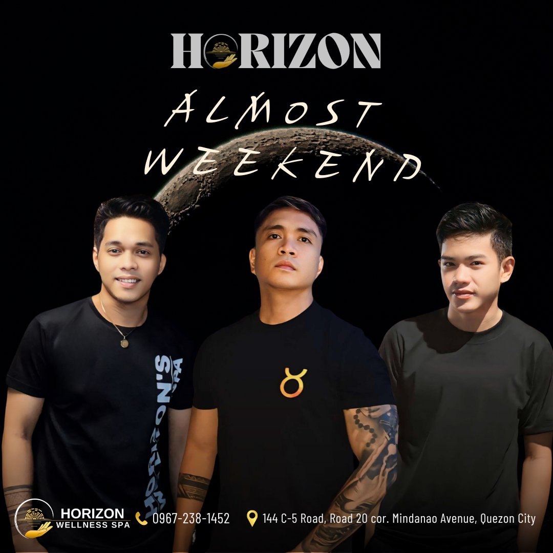 HorizonSpa_'s tweet photo. It's Happy #ComebackFriday at Horizon Spa! 🎉
Finish this week strong with a relaxing massage that will leave you feeling refreshed and ready to enjoy the weekend. 😌
To book an appointment, contact us at 09672381452. https://t.co/Z7S8GONyzZ