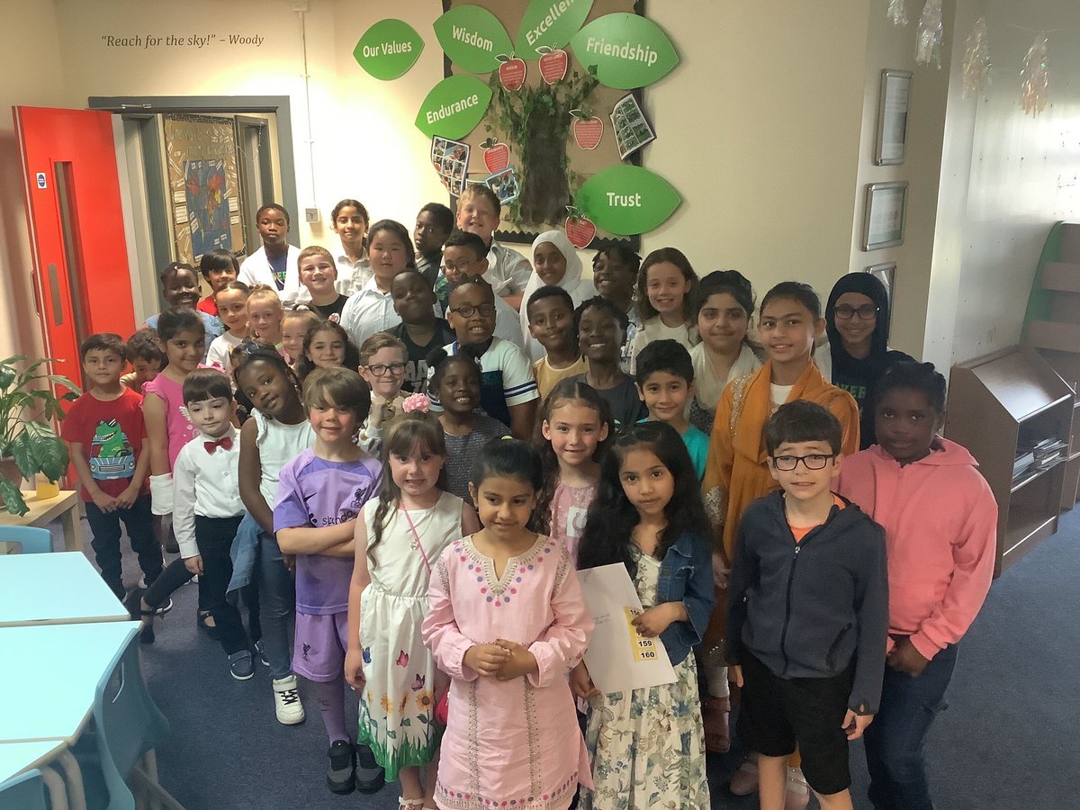 Look at our 100% attendance winners for 23/24! What an achievement! Well done to all! ⭐️👏🌈 <a href="/RainbowEduMAT/">Rainbow Education MAT</a>