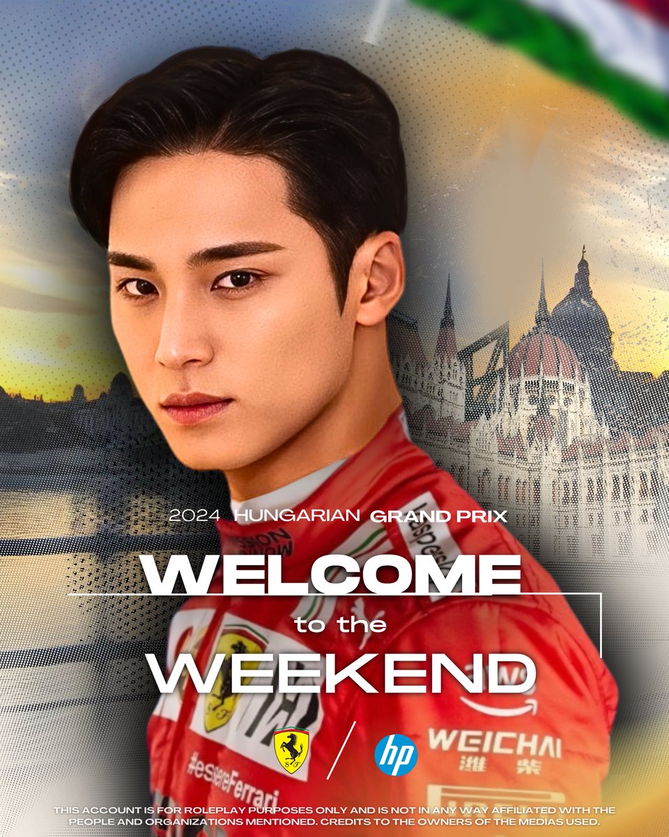 ㅤ 

🏁 It's race weekend at Hungary! Get ready for the action, Tifosi and F1 fans! 𝗙𝗼𝗿𝘇𝗮 𝗙𝗲𝗿𝗿𝗮𝗿𝗶! 🏎️ 🇭🇺

ㅤ