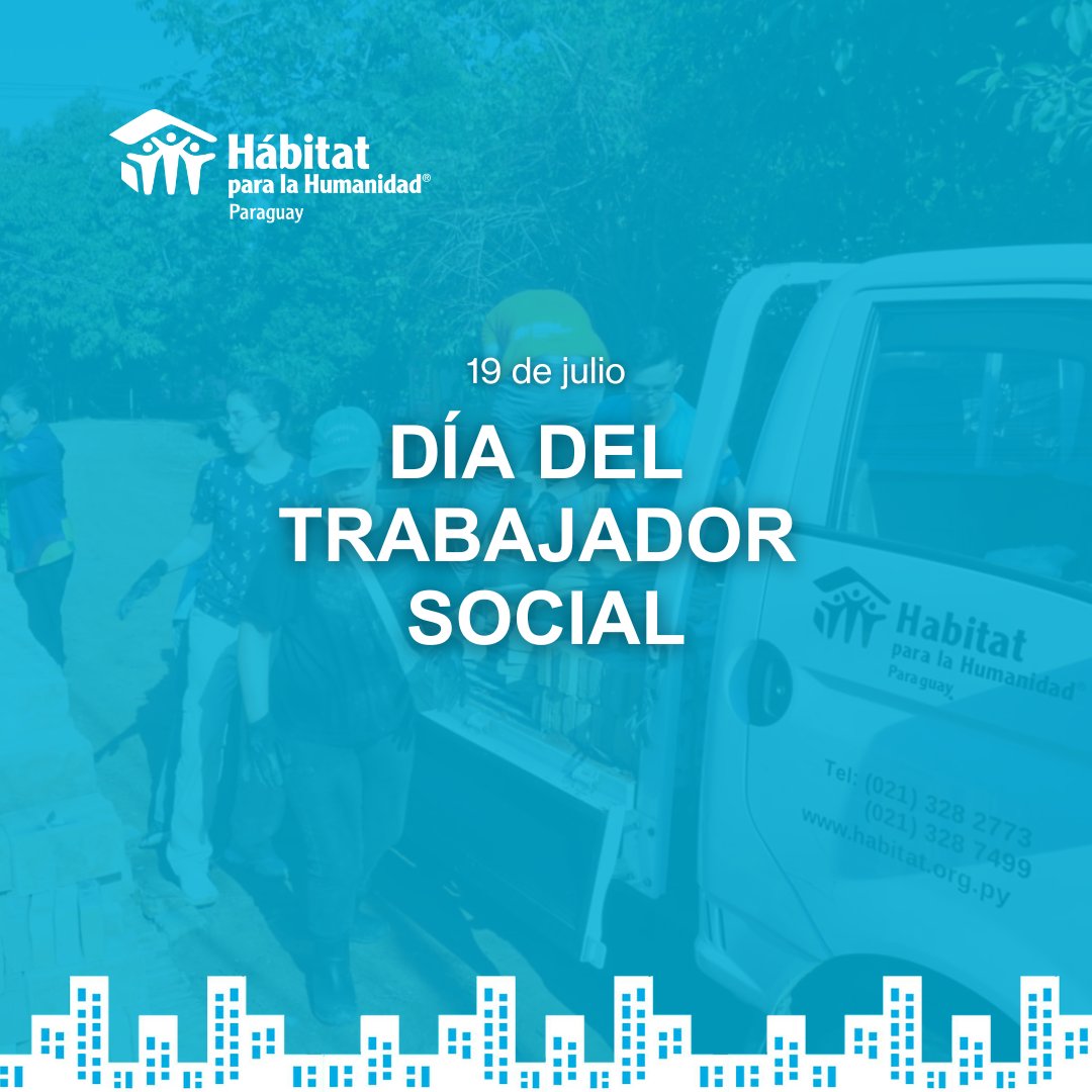 habitatpy's tweet image. ¡Feliz día Trabajadoras y Trabajadores Sociales! 🏠👷🏻
A todos los profesionales que promueven el desarrollo, la cohesión y la transformación social; incluyendo el fortalecimiento individual de quienes forman parte de una comunidad.
#trabajadorsocial
#HPHY
#Paraguay