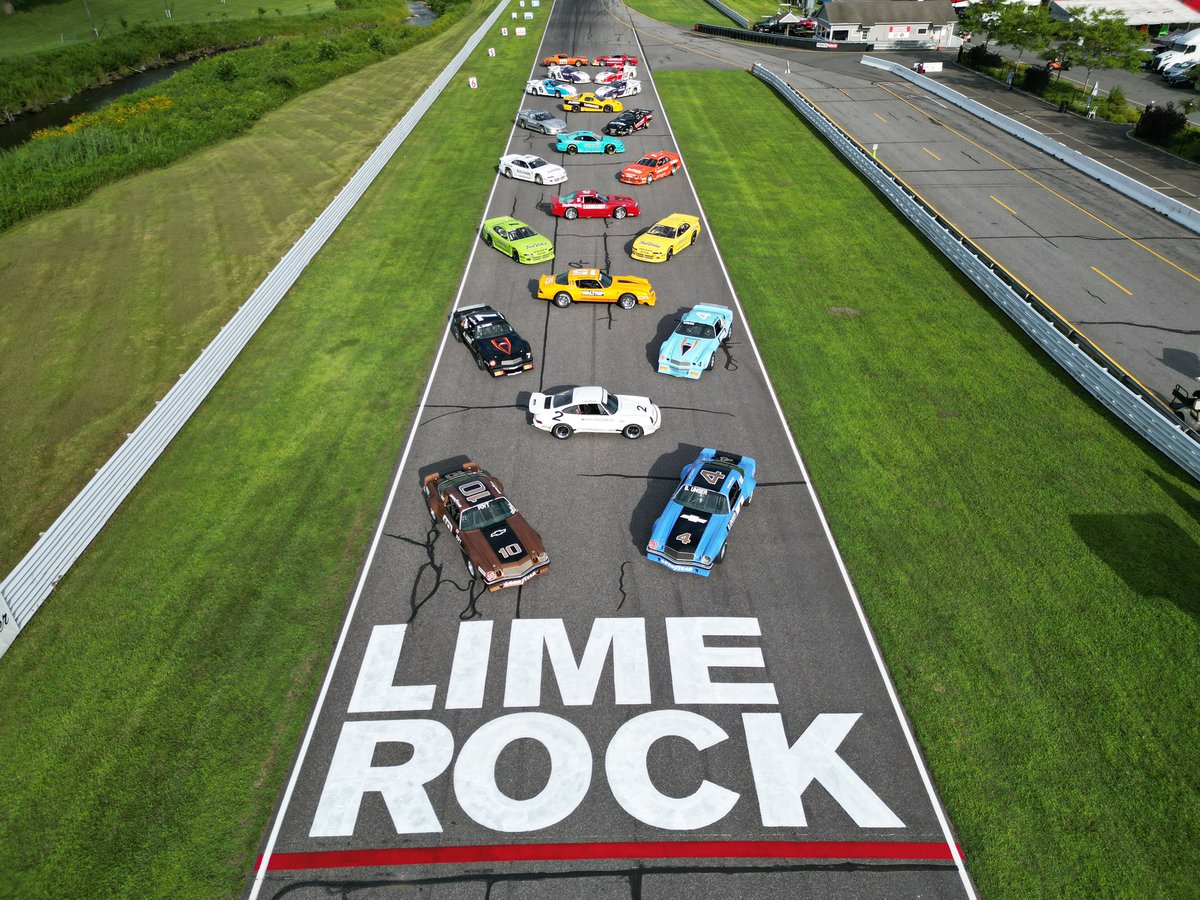 irocofficial's tweet photo. IROC is back! 🏁

#IROC #InternationalRaceofChampions #LimeRockPark https://t.co/wwCvOmIOqp