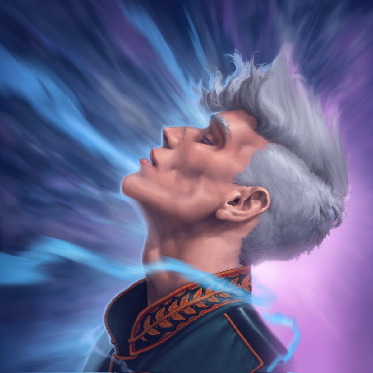 AdamStoneArtist's tweet photo. This is a cover I painted for @FatesHollowBand for their new album The Heir Apparition. It was painted digitally in Photoshop.

#digitalart #scifi #fantasy https://t.co/ca8mESPDO2