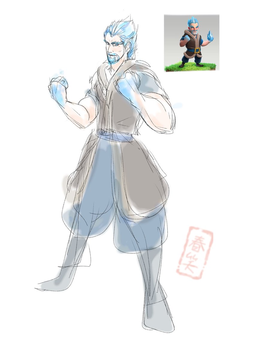 kajuginka12's tweet photo. #ClashRoyale
#IceWizard
食後のらくがき
暑いから涼しいひと☝️ https://t.co/6HMTSYQl8t