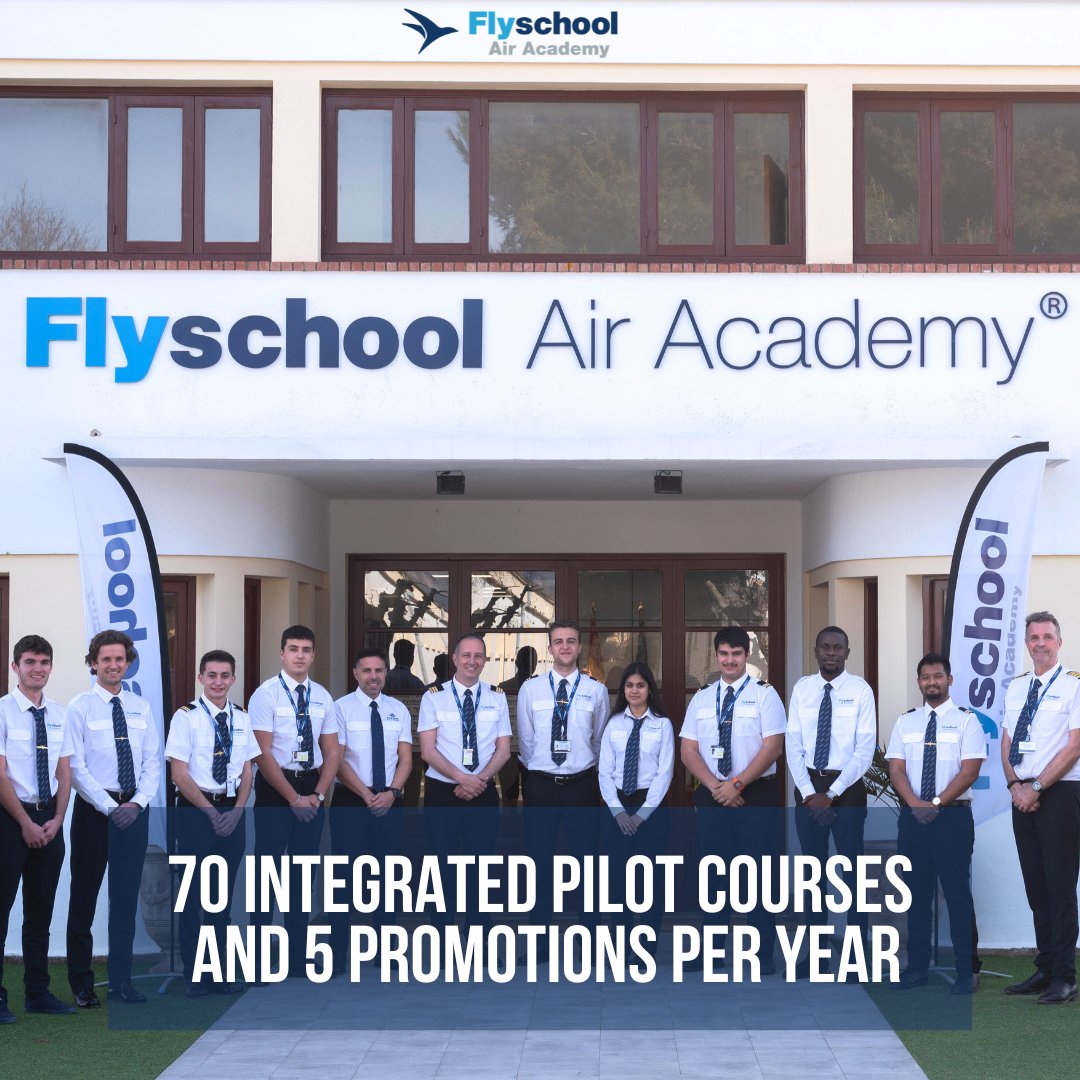 Flyschool_es's tweet image. 70 integrated courses per year and run 5 annual promotions. More than 4200 students have been instructed in all our courses: initial trainings, licence conversions, training and professional pilot.
flyschool.es
#aviacion #pilot #madrid #flightschool
