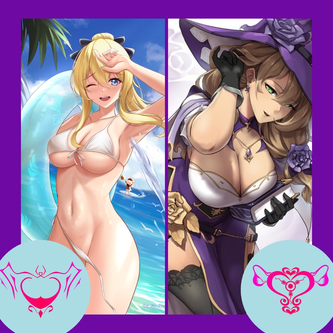 caidansfwrpg's tweet photo. 🩶Jean🩶&amp;✨Lisa✨
Jean: Task (She's an overworker, so receiving tasks feels right for her)
Lisa: Wombgasm (Her flirty personality seems to be perfect for this)

Art by: Arayuki, Packge

#LewdRP #nsfwtwt #nsfw_twt #nsfwacc https://t.co/GfwojnZB8u