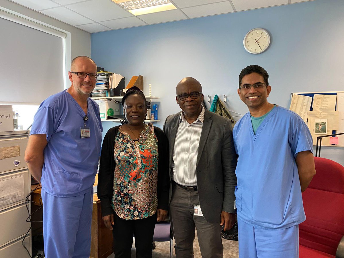 Raj Chinnadurai (@rajspm2017) on Twitter photo Visit by Consultant Nephrologist from Abuja, Nigeria to our department .. Healthy discussions on future research and interventional Nephrology collaborations..<a href="/NCAresearchNHS/">NCA Research NHS</a> Visit by Consultant Nephrologist from Abuja, Nigeria to our department .. Healthy discussions on future research and interventional Nephrology collaborations..<a href="/NCAresearchNHS/">NCA Research NHS</a>