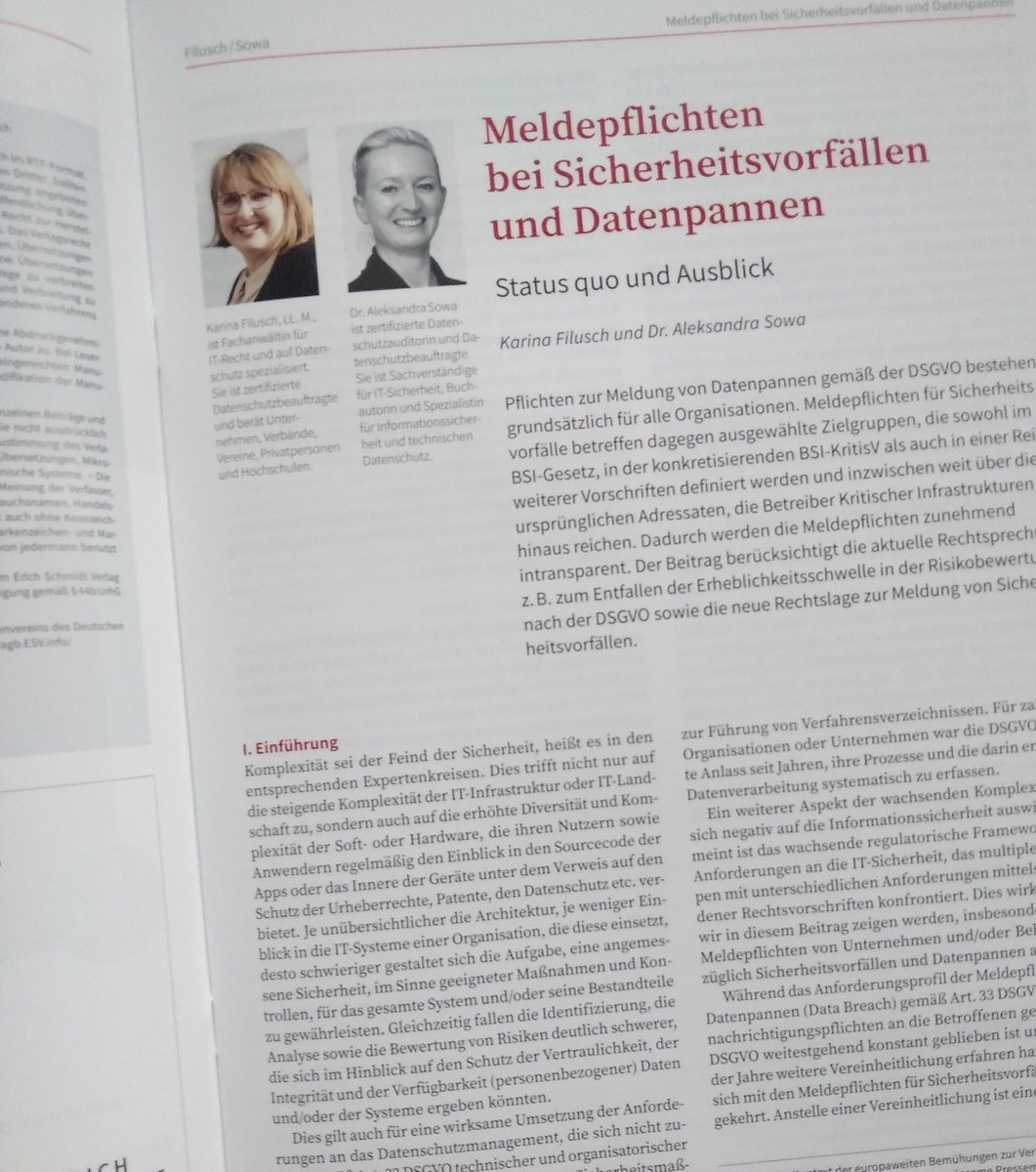 kryptomania84's tweet photo. Ausfälle im #KRITIS- Bereich? Möglicherweise Meldepflichtig nach #BSIG, TKG, etc. Welche #Meldepflichten es gibt, wann und was gemeldet wird, haben wir mit @karina_filusch für @PinG_Journal aufgeschrieben ⬇️ https://t.co/7qwGjjnbQ4 #databreach #Crowdstrike https://t.co/e20bEHP8X9