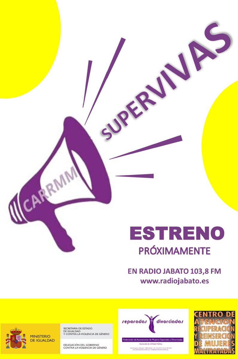 "En breve estrenamos nuestro propio proyecto, con el que estamos muy ilusionadas y nos haremos oír"
#supervivas #FNAMSD #CARRMM #VG #toleranciacero