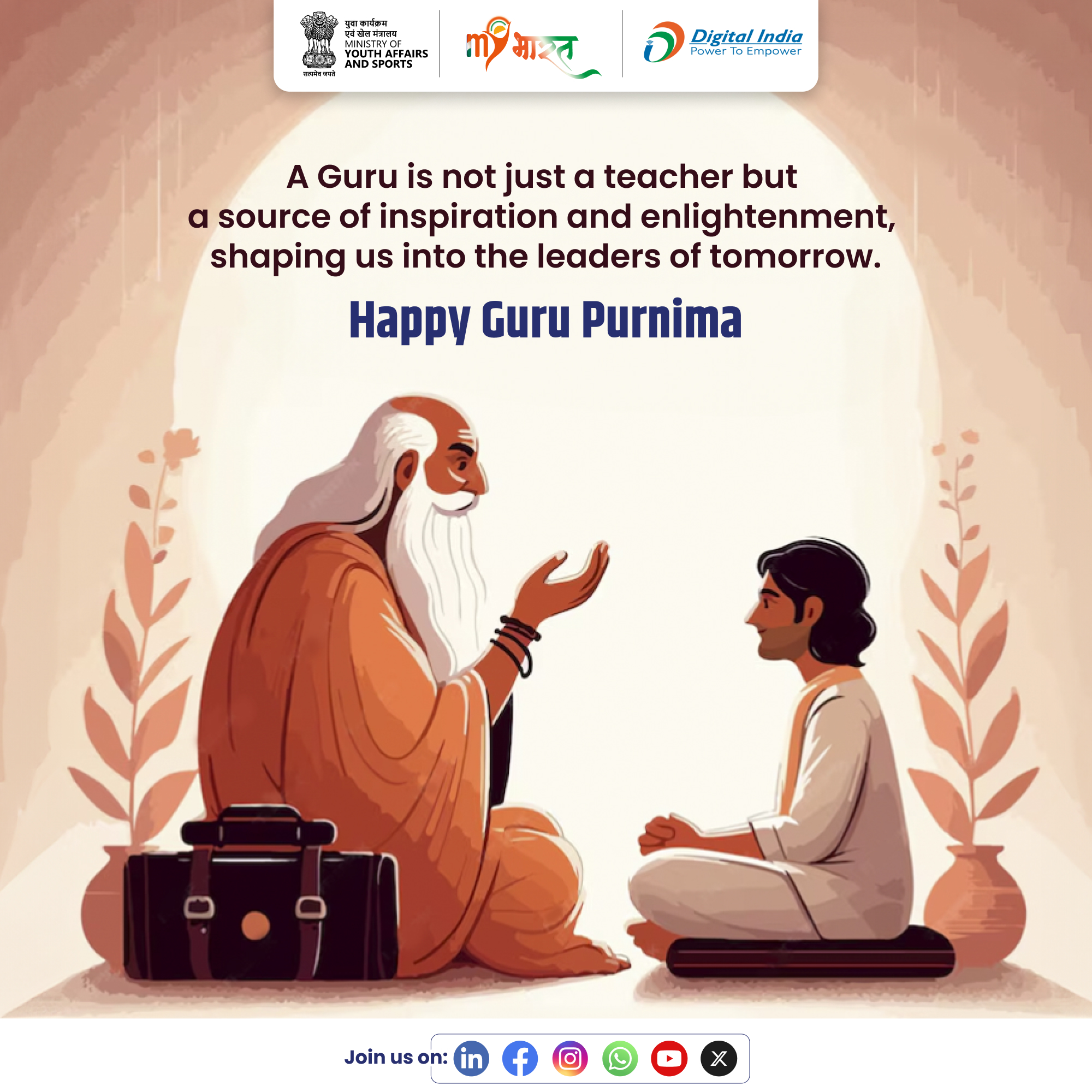Mera Yuva Bharat - MY Bharat on X: &ldquo;On this auspicious day, let us 
