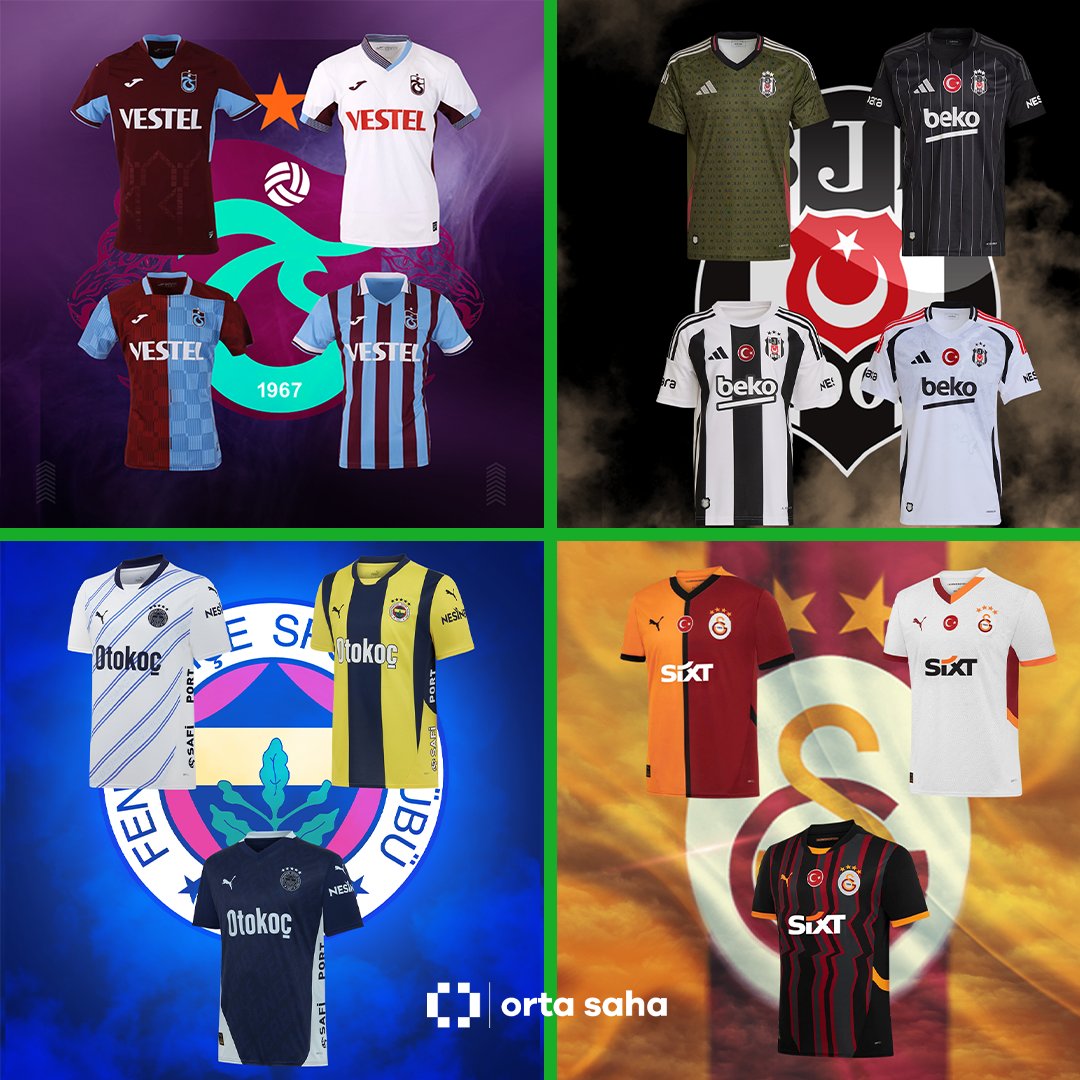 2 takipçimize 4 büyüklerin yeni sezon formasını hediye ediyoruz! 🎁

Çekilişe katılmak için yapmanız gerekenler;

🔹 <a href="/ortasahahaber/">Orta Saha</a> hesabını takip et
🔹 Bu tweeti BEĞEN ve RT et
🔹 Tuttuğunuz takımı yorumlarda bizimle paylaşın

Sonuçlar 26 Temmuzda'da açıklanacak. ⏳