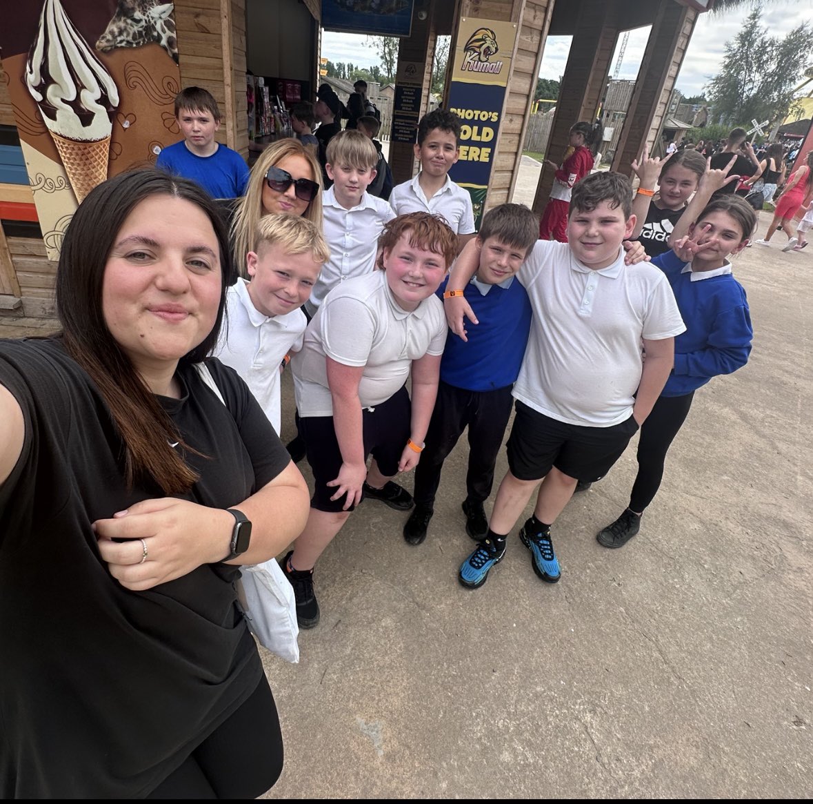 Fabulous day at Flamingo Land yesterday! 
The children were more brave than the adults. #themepark #adrenaline #thrillseekers