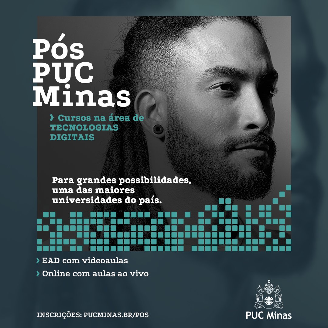 AssesproMG's tweet photo. 🎓✨ Inscrições abertas para a Pós PUC Minas 2º/2024! 🌟 Interessado em Tecnologia Digital? Venha para uma universidade de excelência, com cursos online ao vivo, EAD flexível e presencial em Belo Horizonte. Inscreva-se: https://t.co/Me6P00H1BX 📚 #pospucminas #tecnologia https://t.co/P99gdIqmXE