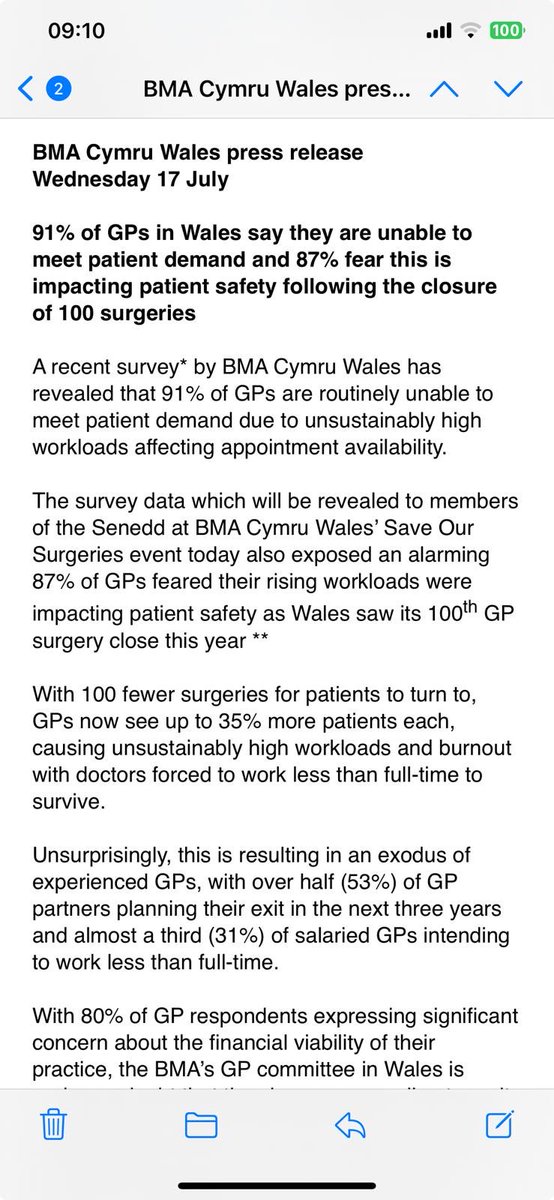 surfin_doc's tweet photo. The 100th GP surgery has now closed in Wales!!! https://t.co/g6YAWPltCf