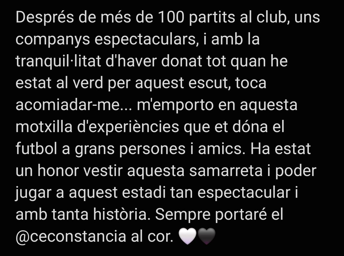 Kike_Sanchez11's tweet photo. Sempre al cor! @CEConstancia 🤍🖤 https://t.co/Od9F7BekcY