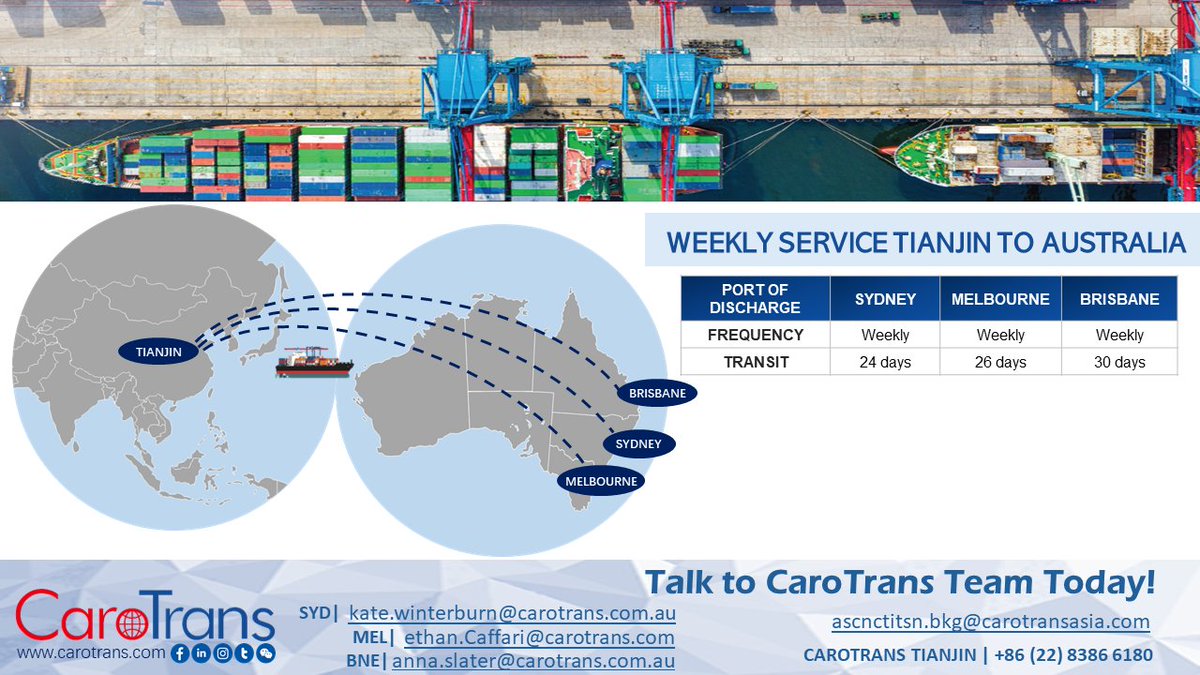 CaroTransIntl's tweet photo. Discover enhanced ocean freight services with us. We ensure dependable and punctual shipping solutions on a weekly basis. Connect with us today to encounter our streamlined global shipping services.

Official Website: https://t.co/MgZ7q2wmKB
Contact us: https://t.co/XxMDvnLBrY https://t.co/UsAM4ZpZYD