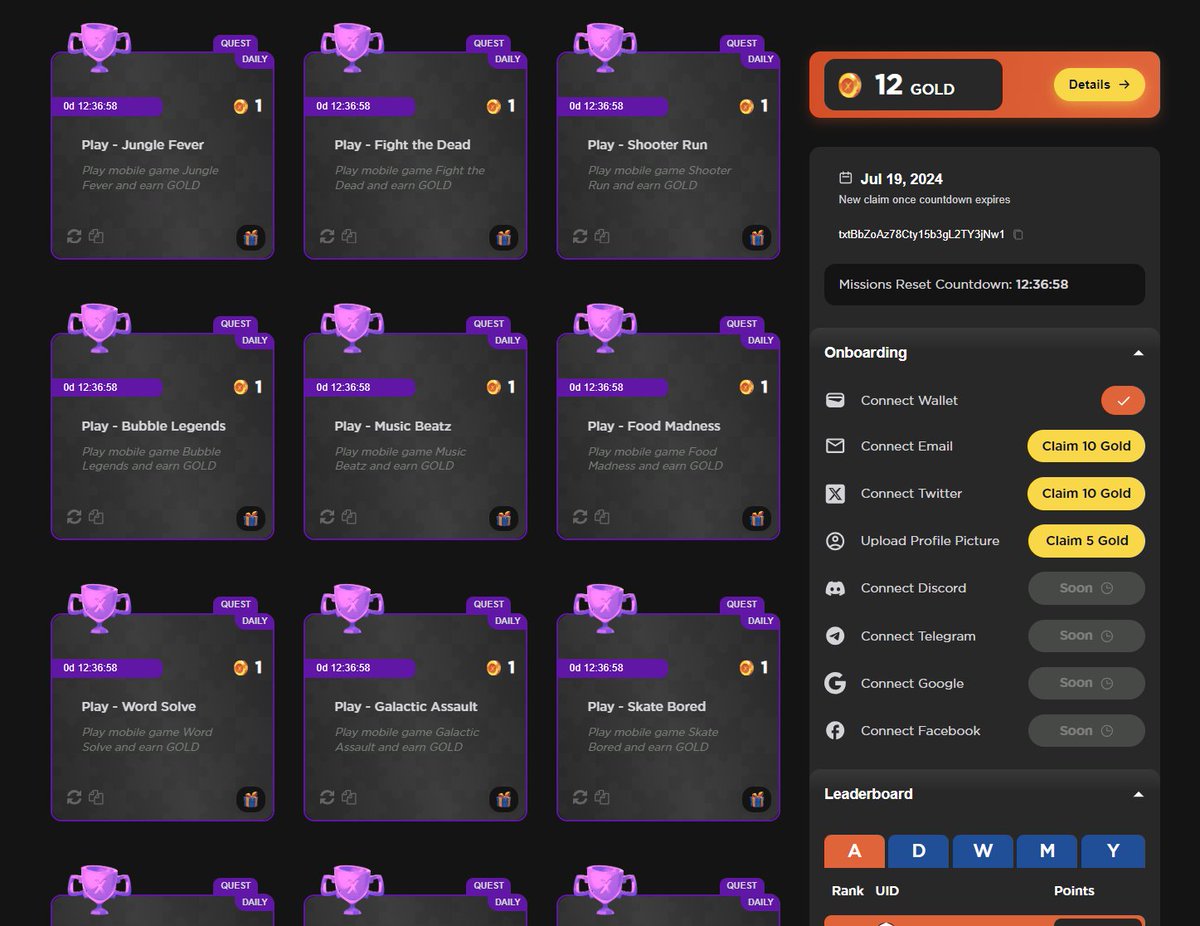 metaxseed's tweet photo. 13 mobile games are now added for you to accumulate rewards and help us test. 🎮📱

🪙 Login to games to claim daily GOLD

🪙 Complete game levels to get extra GOLD 

Report any issues or feedback to our team. 🚀 https://t.co/YrKLmanEJp