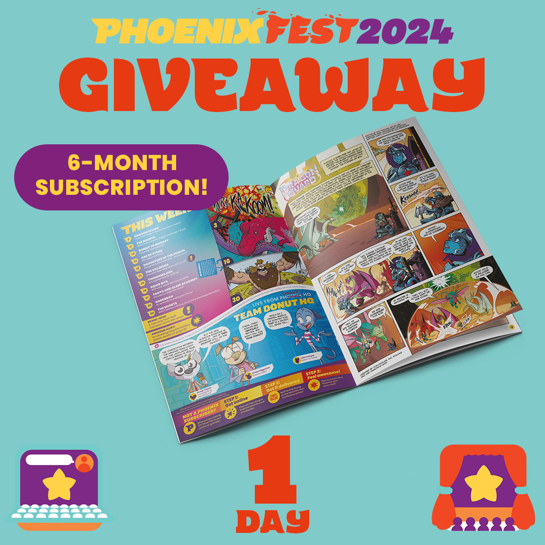 WIN a free 6-month subscription to The Phoenix comic!

To enter...
✅Follow us
👍Like and retweet
😍Comment a 😍 emoji

Giveaway closes in 24 hours. A winner will be selected at random on 20.07.24 and will be notified by DM. UK only.

Good luck everyone 🤞