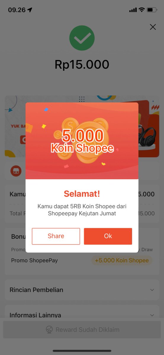 GrowthGem's tweet photo. @ernestprakasa yok yg tangannya wangi bisa coba jajan pake ShopeePay biar dapet  #ShopeePayKejutanJumat 
Mayan banget dapet koin juga ada kesempatan menang iPhone https://t.co/F1UukVIlBI https://t.co/McUdAmg7AL