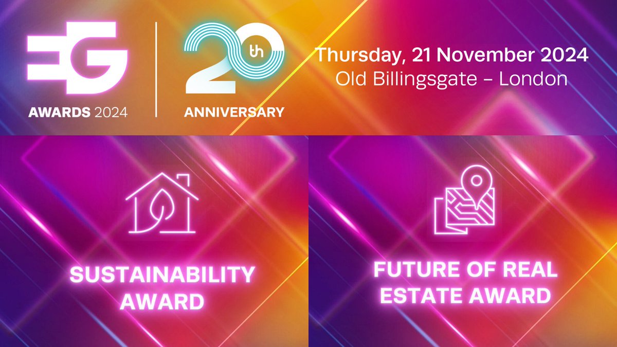 FORE Partnership, the development team behind TBC.London has been selected as finalists in two categories for the @EGPropertyNews Awards- the #Sustainability Award and the Future of #RealEstate Award. We look forward to the ceremony in November.