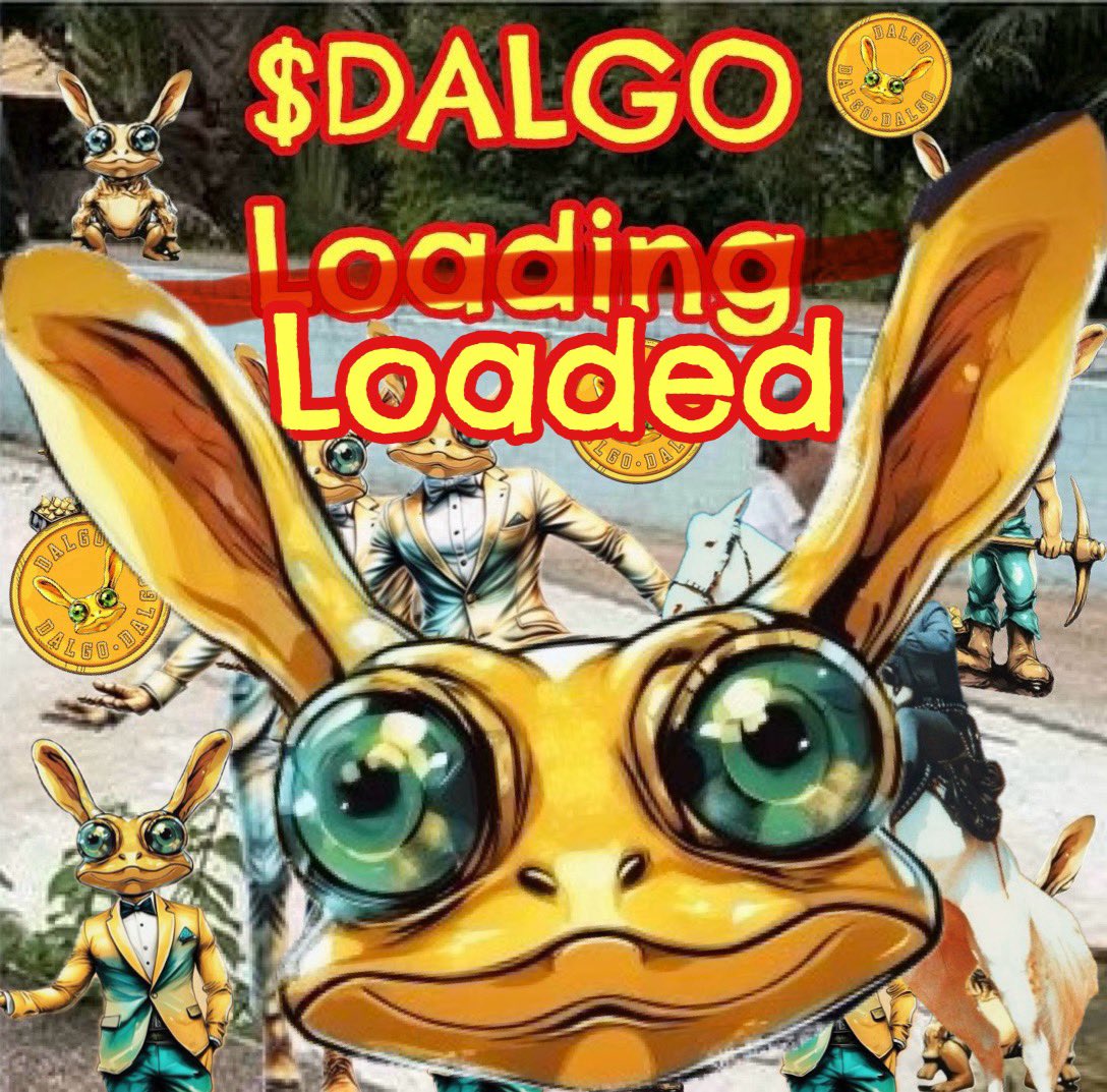 DALGO_Official's tweet photo. $DALGO
Liquidity locked and loaded.
Ready to go.
All engines set to fire.
Preparing for lift off! https://t.co/psJumSRQ44