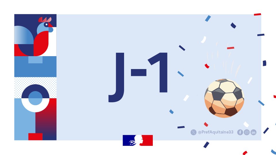 #Paris2024 ⚽️| J-1 avant le lancement du tournoi de football Olympique <a href="/Paris2024/">Paris 2024</a> à #Bordeaux.

Retrouvez toutes les informations pratiques pour préparer votre venue sur gironde.gouv.fr/Actions-de-l-E…
