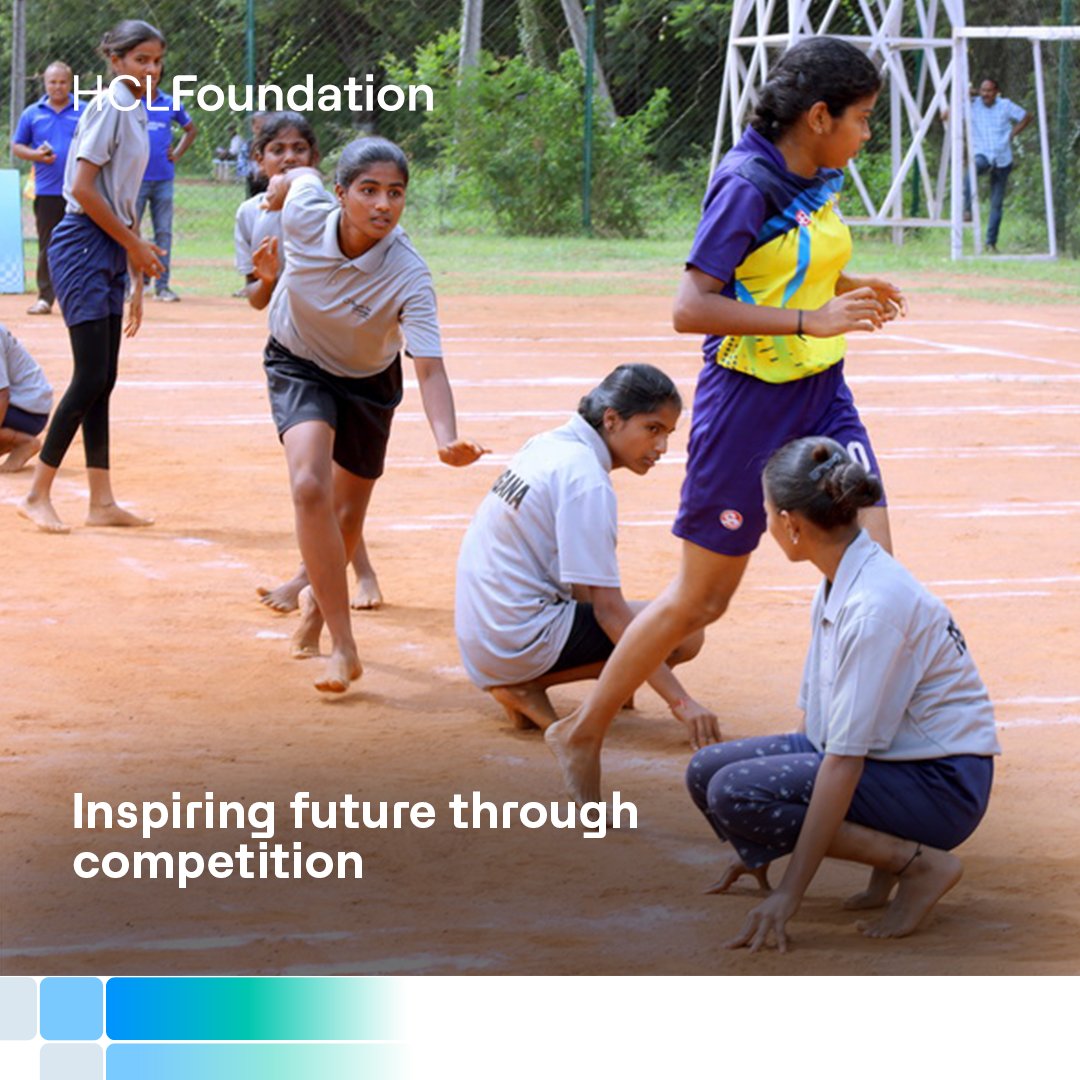 HCL_Foundation's tweet photo. HCLFoundation's special initiative, Sports for Change (SFC), is breaking barriers of poverty, class, caste, and physical abilities. SFC offers underserved children and youth the opportunity to realize their full potential. By bringing together many players, SFC builds an ecosystem where social norms are challenged, grassroots talent is nurtured, and aspirations are fulfilled.

We're excited to announce that the National Finals of the 6th Edition of SFC which will take place from 23rd to 25th July in Chennai. Together let's celebrate these inspiring young athletes!

#SportsForChange #SFCFinals #HCLFoundation #YouthEmpowerment #BreakingBarriers #KheloIndia