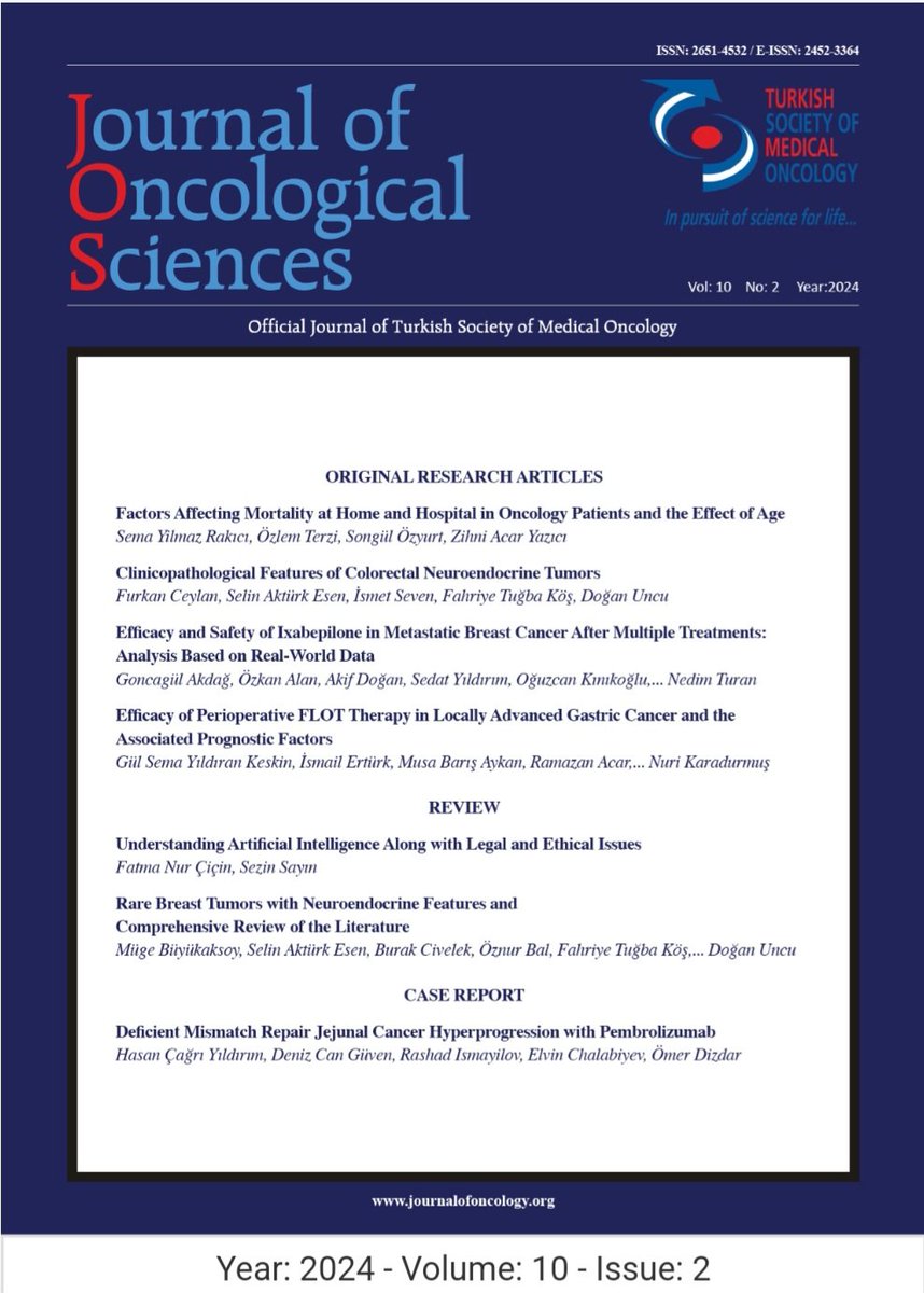 OfOncological's tweet photo. 📢Our latest release, Volume 10 Issue 2, is out now!   

https://t.co/eALzqMgRHV https://t.co/aLkkRW9KzA