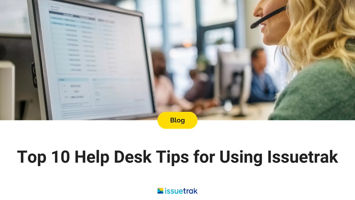 Issuetrak's tweet image. Is your help desk running as smoothly as it could be? Our latest blog shares essential tips to enhance your help desk operations, improve customer satisfaction, and streamline processes. 

Read more: hubs.ly/Q02F5Zwr0

#HelpDeskTips #CustomerSupport