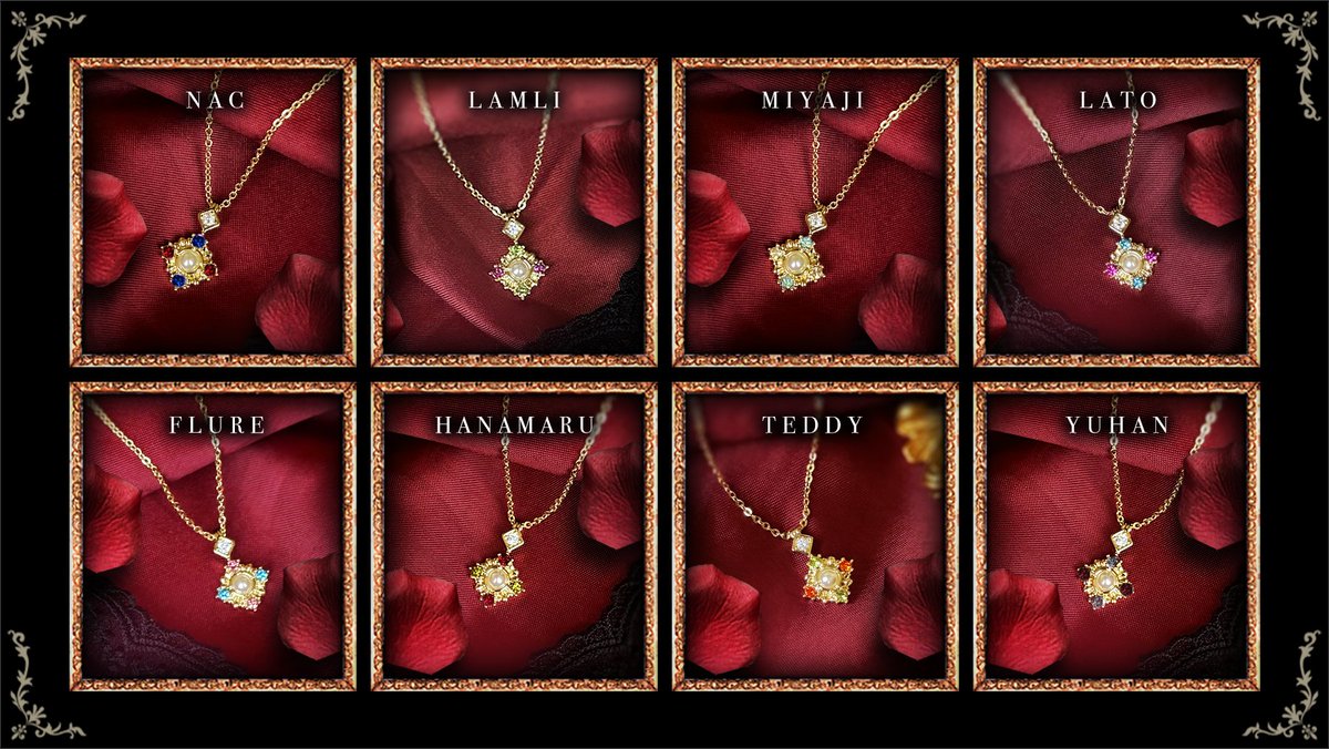 🎄「お揃いのネックレス」情報解禁🎄 いよいよ明日20:00~受注開始