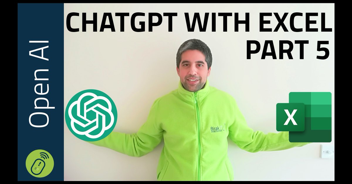 BirakIT's tweet image. Automate Emails with Excel &amp;amp; ChatGPT!

Learn to automate your emails using Excel Macros and ChatGPT in this step-by-step guide. Save time and boost productivity!

Watch now! 👉 Watch the video here! tinyurl.com/2y7j3rfs

#Excel #EmailAutomation #ExcelMacros
