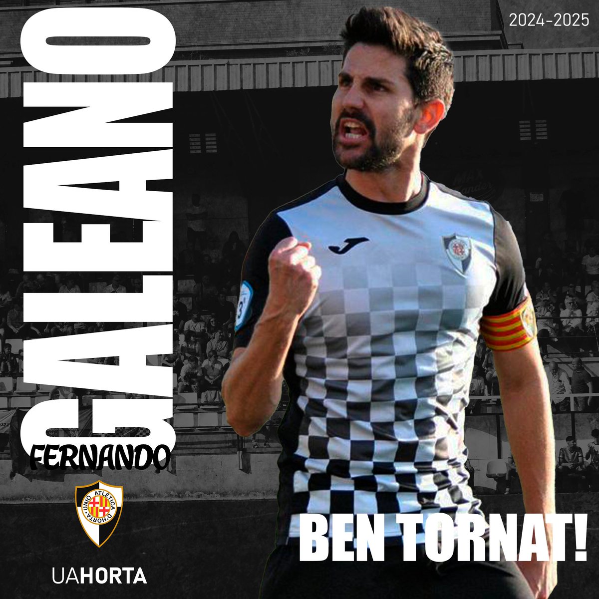 📝𝐈𝐍𝐂𝐎𝐑𝐏𝐎𝐑𝐀𝐂𝐈𝐎| Fernando Galeano es converteix en nou fitxatge blanc-i-negre! 

😉No cal que posi quin tipus de jugador és. Crec que tots el coneixem molt bé!

👏🏽 Ben tornat a casa, <a href="/Galeano_20/">Fernando Galeano</a>!

#VamosHorta⚪️⚫️