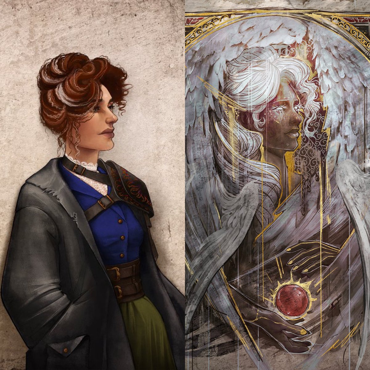 temultslaudna's tweet image. the way the art is also perfectly mirrored with the same angles/poses omg this is amazing work

(@agarthanguide @kingcael) #Downfall #CriticalRoleSpoilers