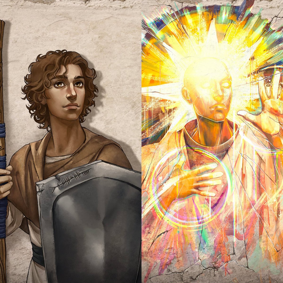 temultslaudna's tweet image. the way the art is also perfectly mirrored with the same angles/poses omg this is amazing work

(@agarthanguide @kingcael) #Downfall #CriticalRoleSpoilers