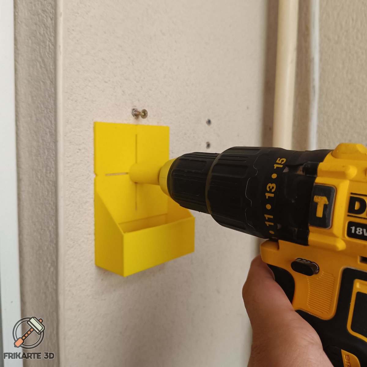 Frikarte3D's tweet photo. Experience utility and functionality like never before with this 3D #DrillingGuide and dust collector! Perfect for 8mm wall drilling. Practical 3D tool that you'll find immensely useful! Get yours now 👉https://t.co/WnBlBjgaGu #Useful3DPrinting @Thangs3D https://t.co/71dX8tJqP0