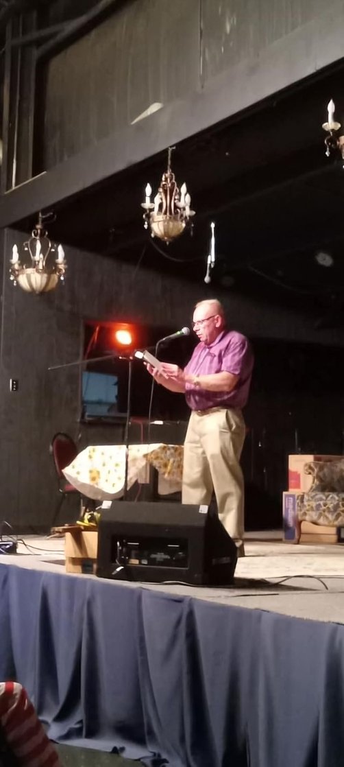 My client had the honor of reading from my book, "Ace of Hearts," at a veterans' event. Sharing Ace Johnson's story with these incredible individuals was truly special. Their warm reception was heartening. Grateful for the experience.