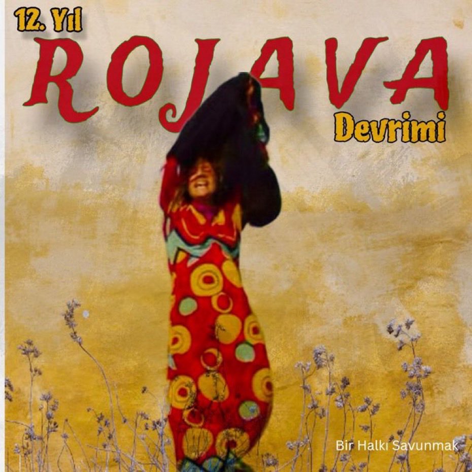 amed_tahsi3357's tweet image. 12 saliya Rojava pîroz be 
#RojavaDevrimi